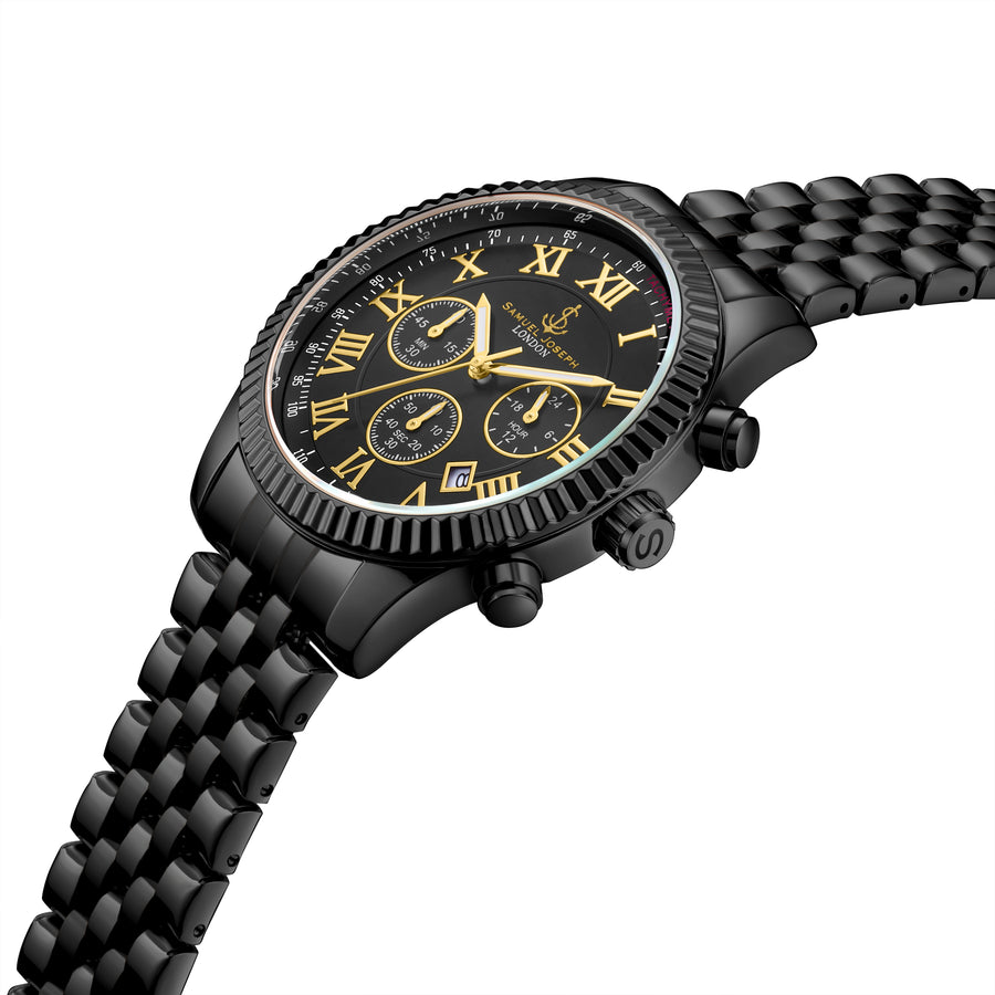 Limited Edition Speed Exquisite Black Designer Mens watch
