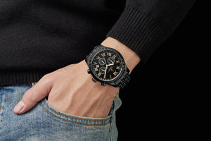Limited Edition Speed Exquisite Black Designer Mens watch