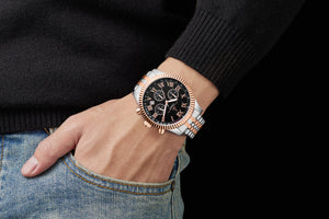 Limited Edition Speed Exquisite Two Tone Designer Mens watch
